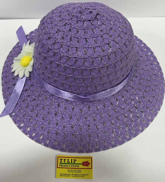 Bonnet Hat Child Purple